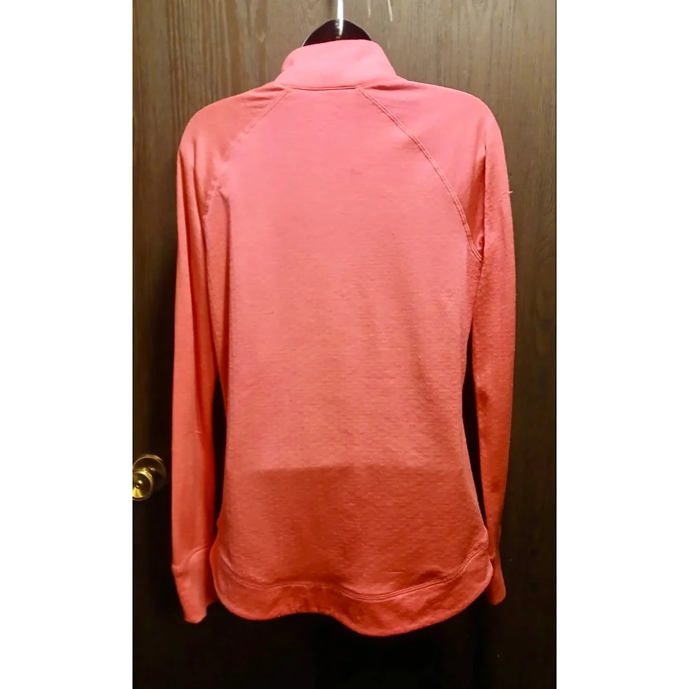 Avia Women’s Pullover Quarter Zip Pink Athletic Top Size M JC560